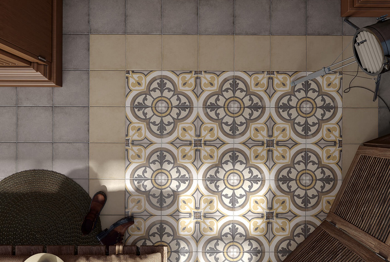 24394 На пол Art Nouveau Burgundy - фото 2