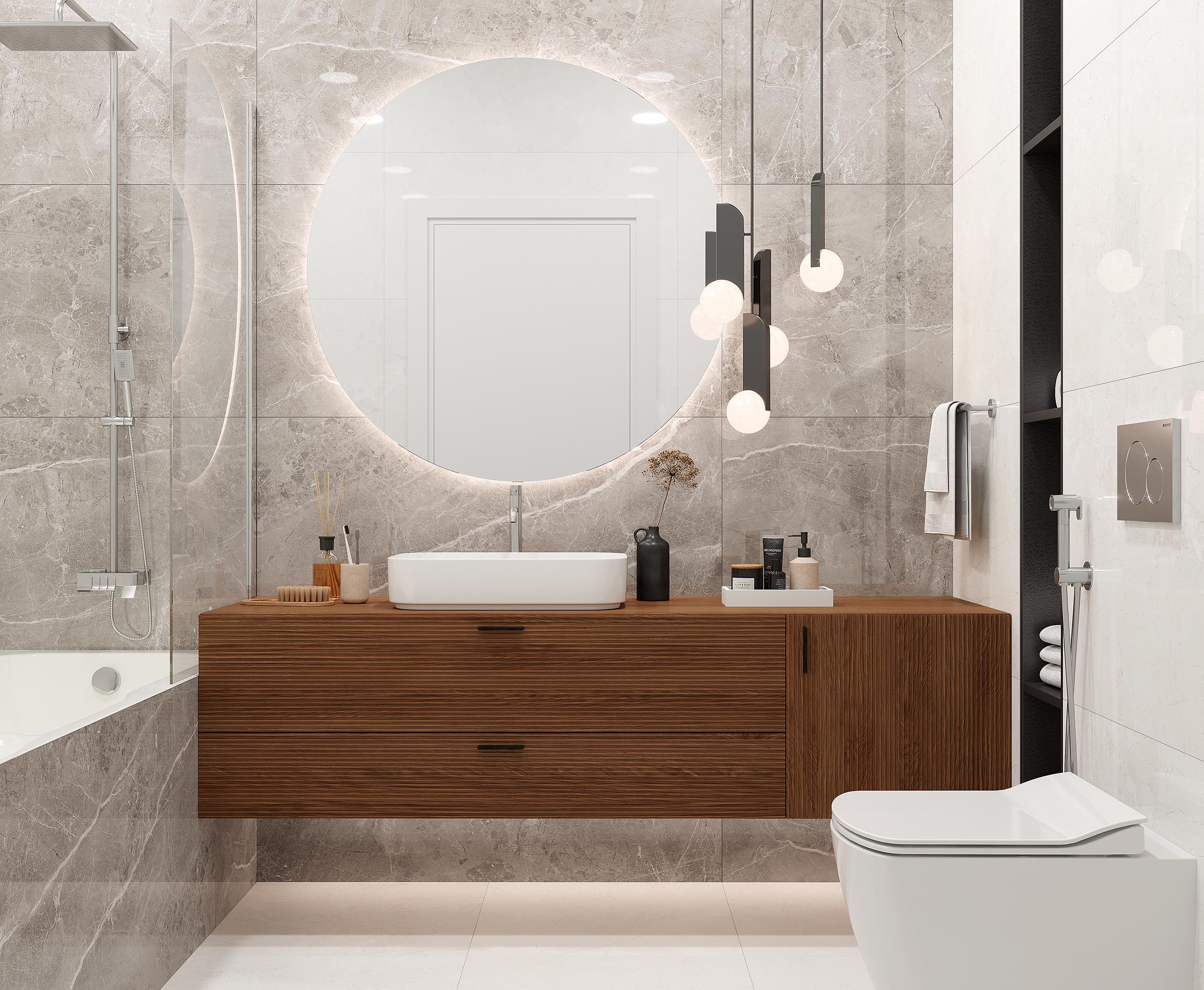 На пол Obsidian Grey 60х60 Матовый - фото 19