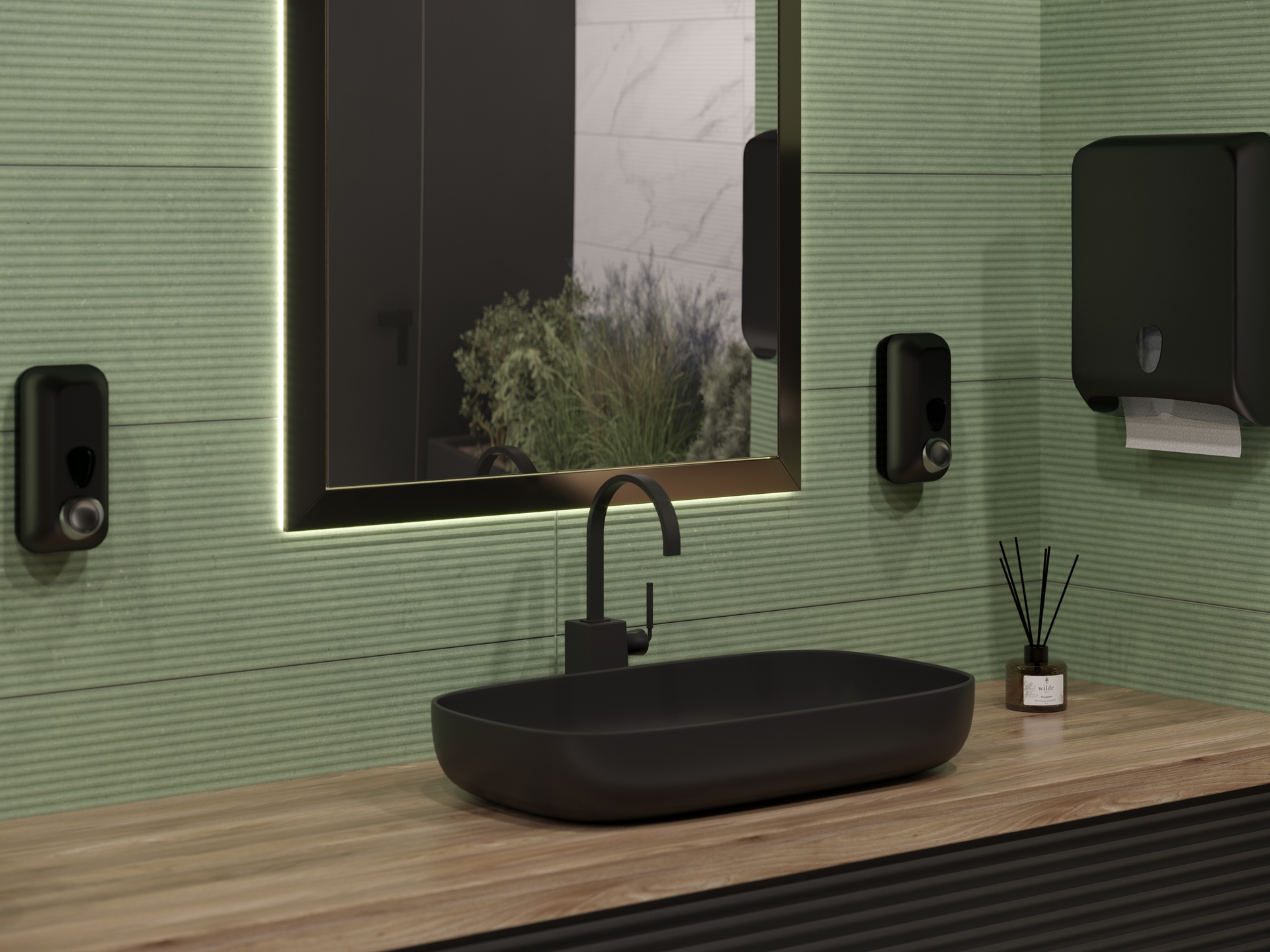 010100001299 На стену Hokku Marble Matt White Матовый Белый 02 - фото 13