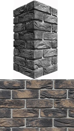 327-85 На стену Торн брик Серый 19.5x6.5