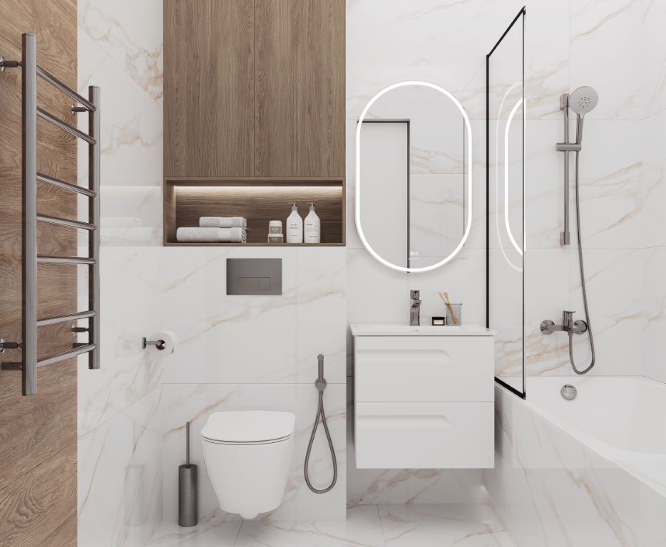 На пол Calacatta Regal Gold Белый Полированный 60х60 - фото 7