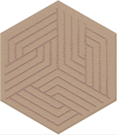 OS/C241/63012 Декор Агуста Оранжевый Матовый 6x5.2 - фото 8