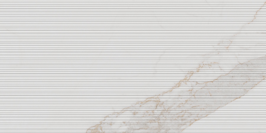 Настенная Blanc Calacatta Gold Code Ductile Relief 60x120 - фото 3