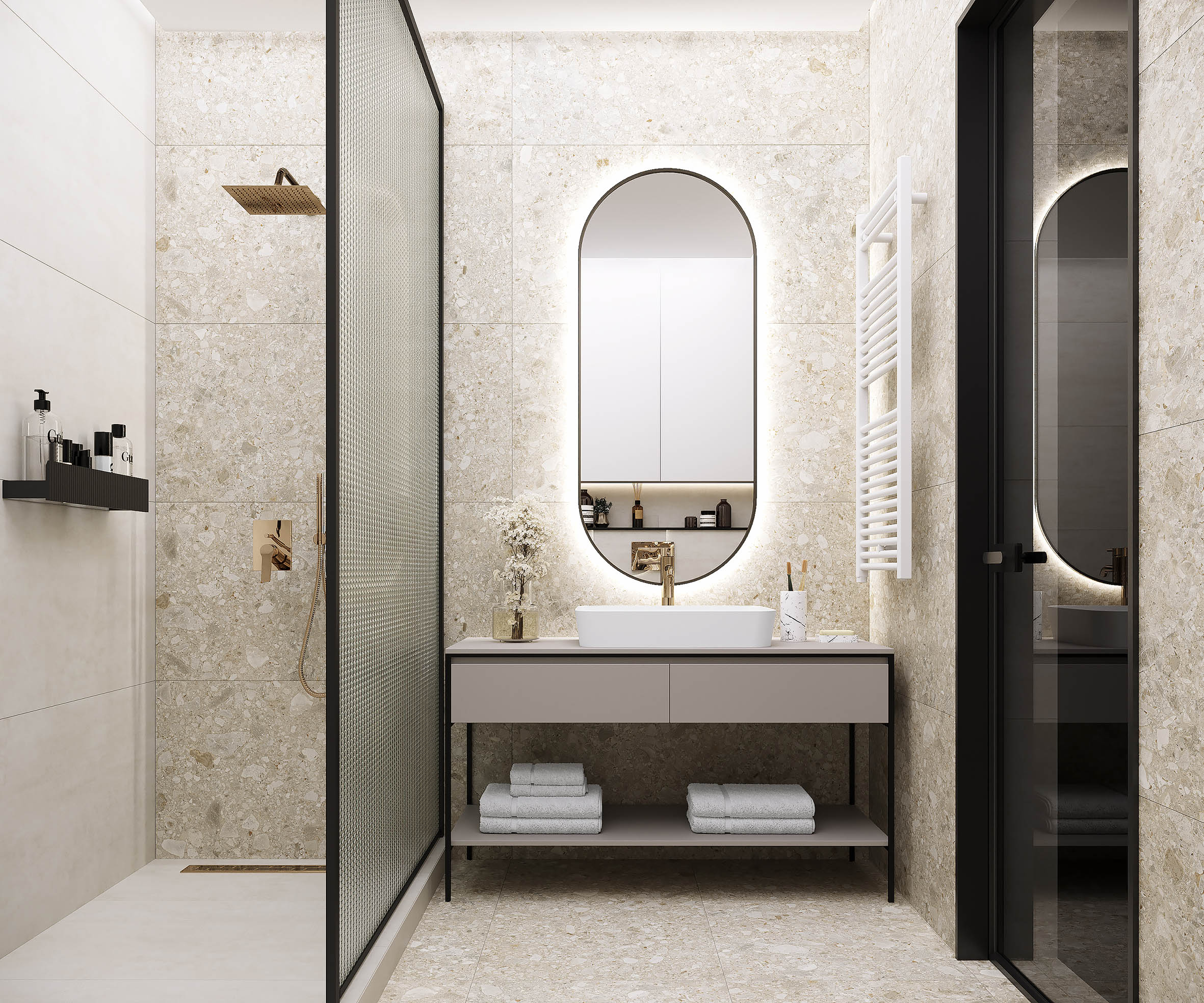 K952681R0001LPEP На пол Matrix Светло-Серый 120x60 - фото 7