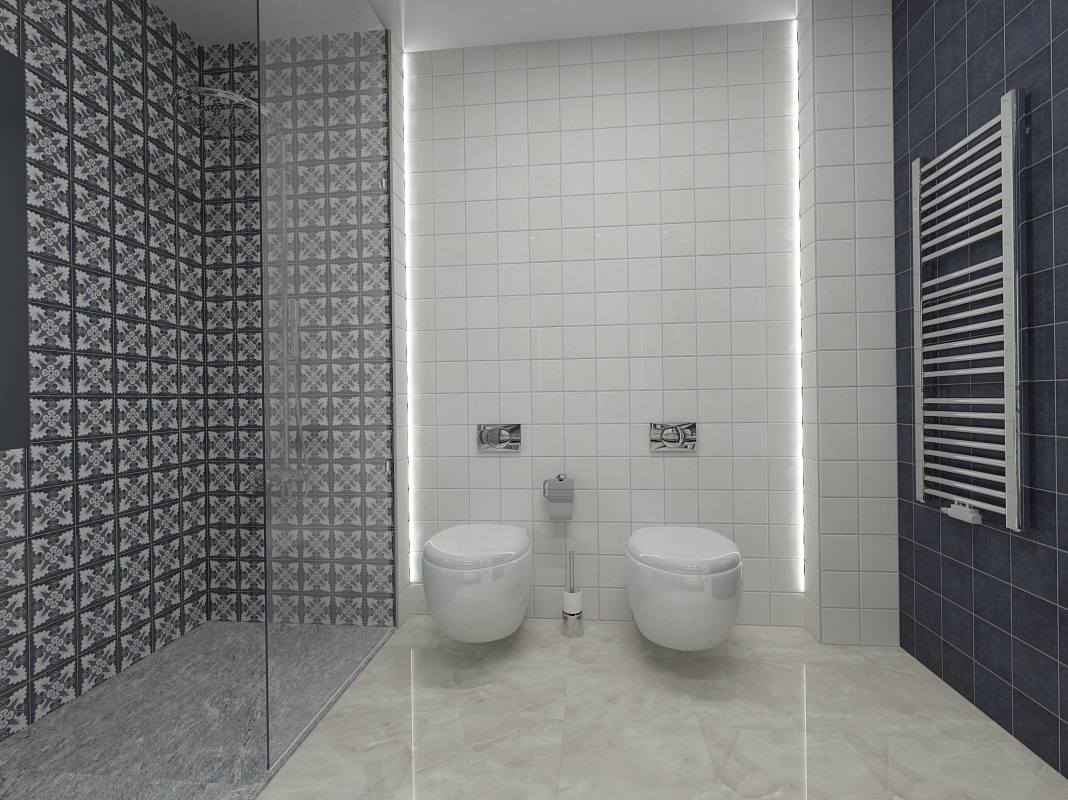 Декор Smalto Decor Blu 3 15x15 - фото 7