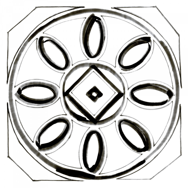 Декор Vodevil Variette Sombra - фото 13