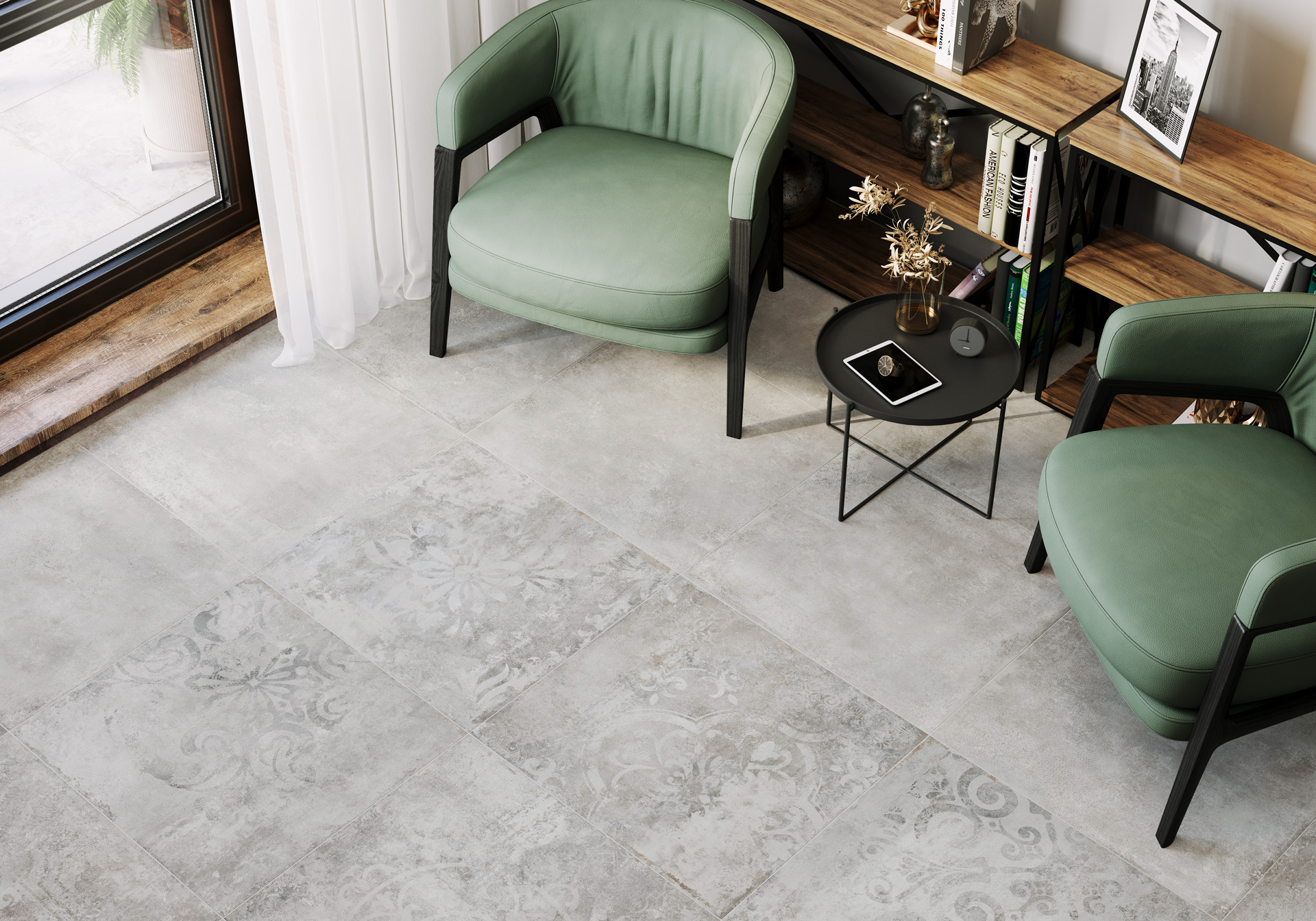 GFU60120TTM20R На пол Totem 20R матовый граниль 600x1200x8.5 - фото 16