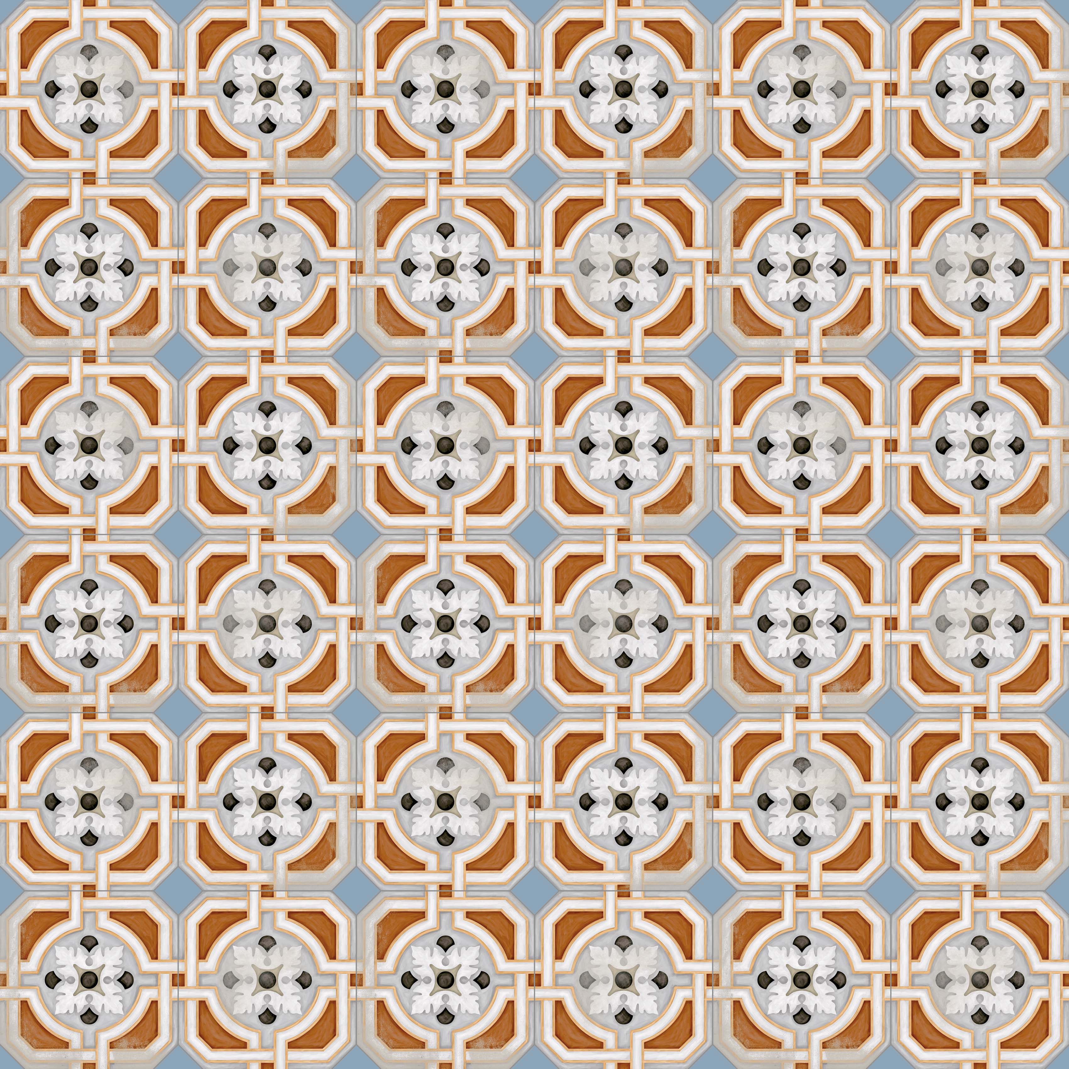 Декор Vodevil Zimer Multicolor - фото 2