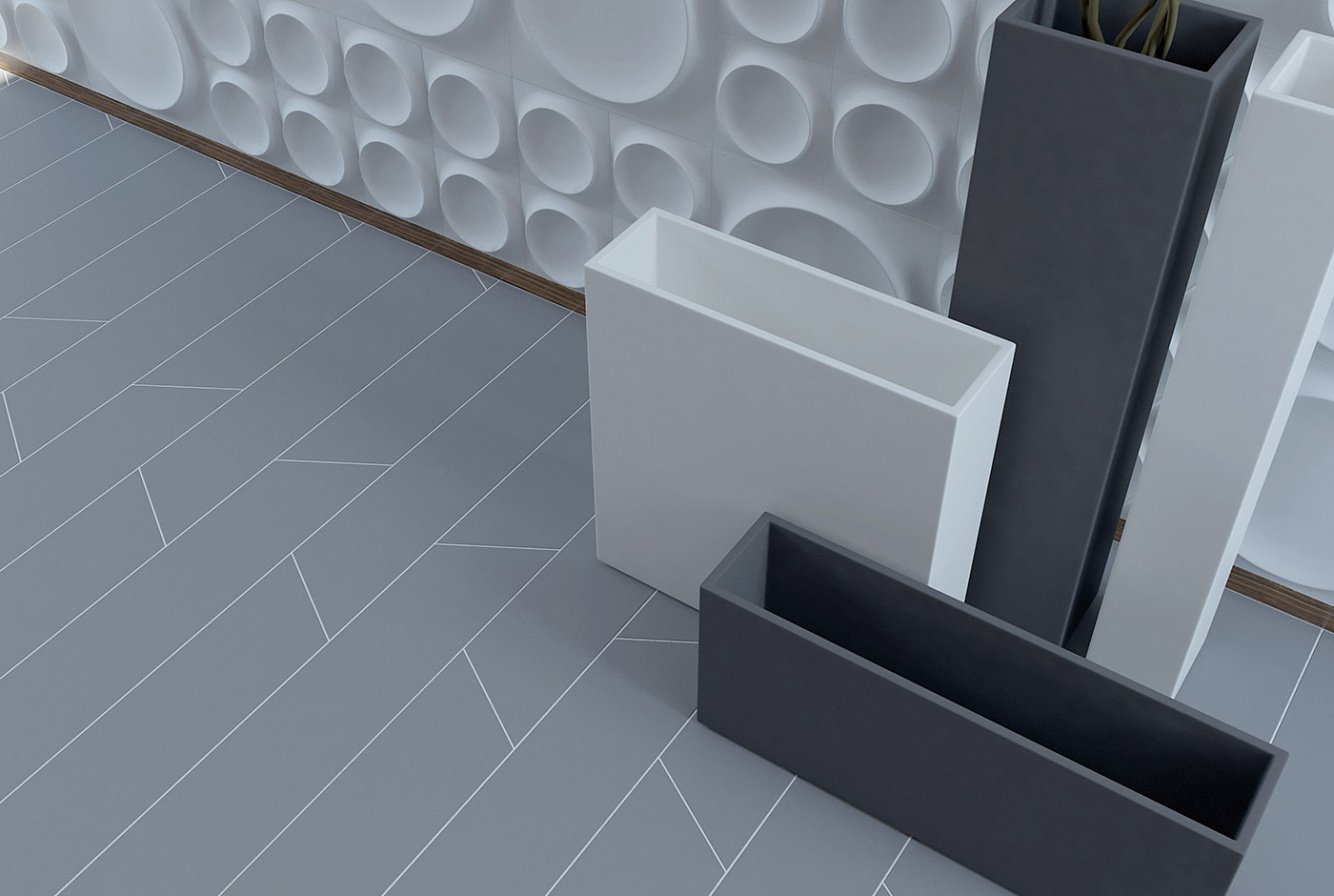 113932 На пол Floor Tiles Hexa Ice White Matt - фото 6