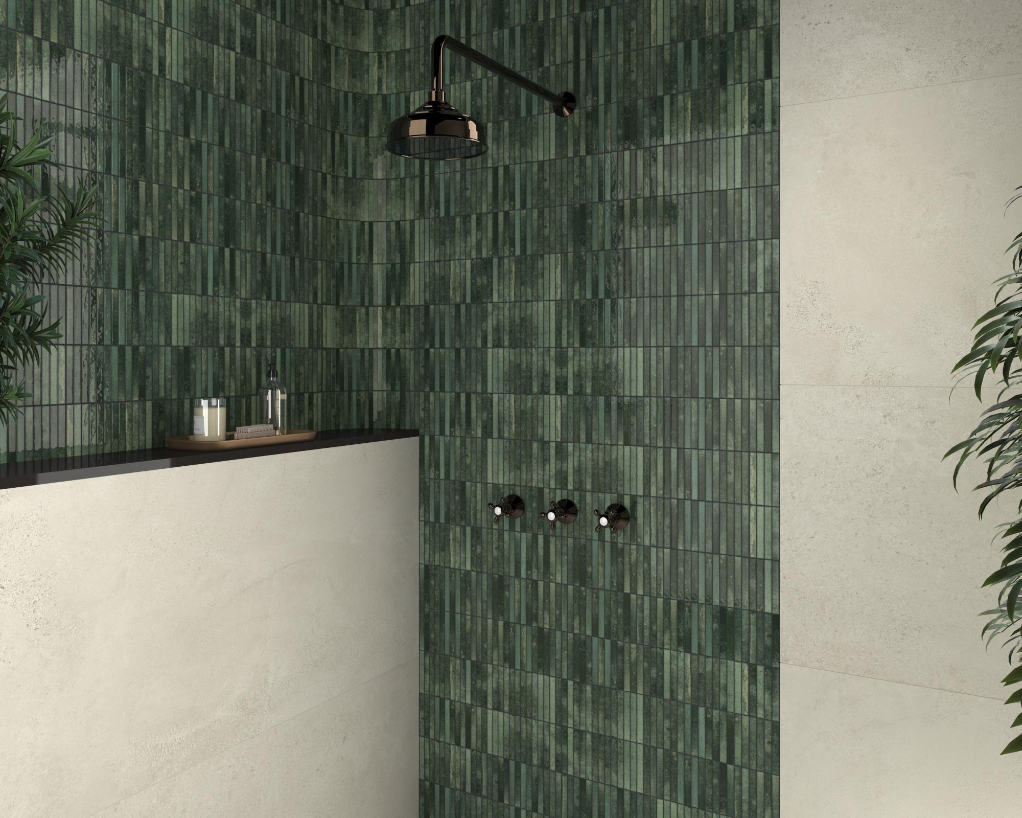 188907 На пол Zement Ivory 90x90 - фото 20