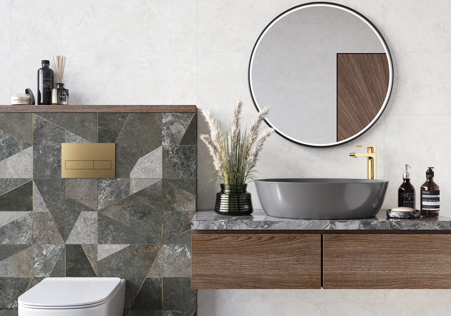 TWU3090LAN74R На стену Land 74R матовая 300x900x8.5 - фото 8