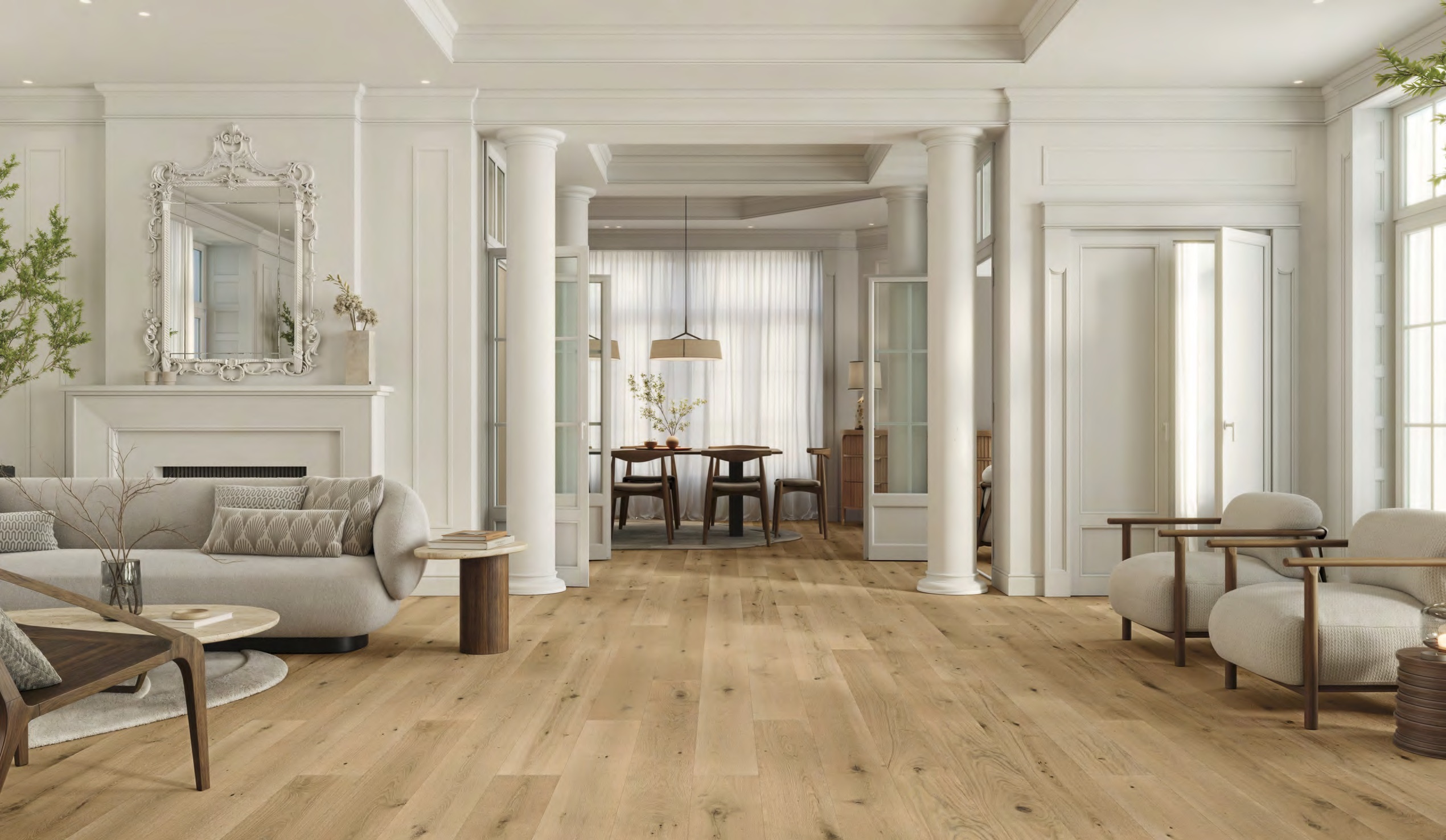 100364120 На пол London Acre 23х150 - фото 2