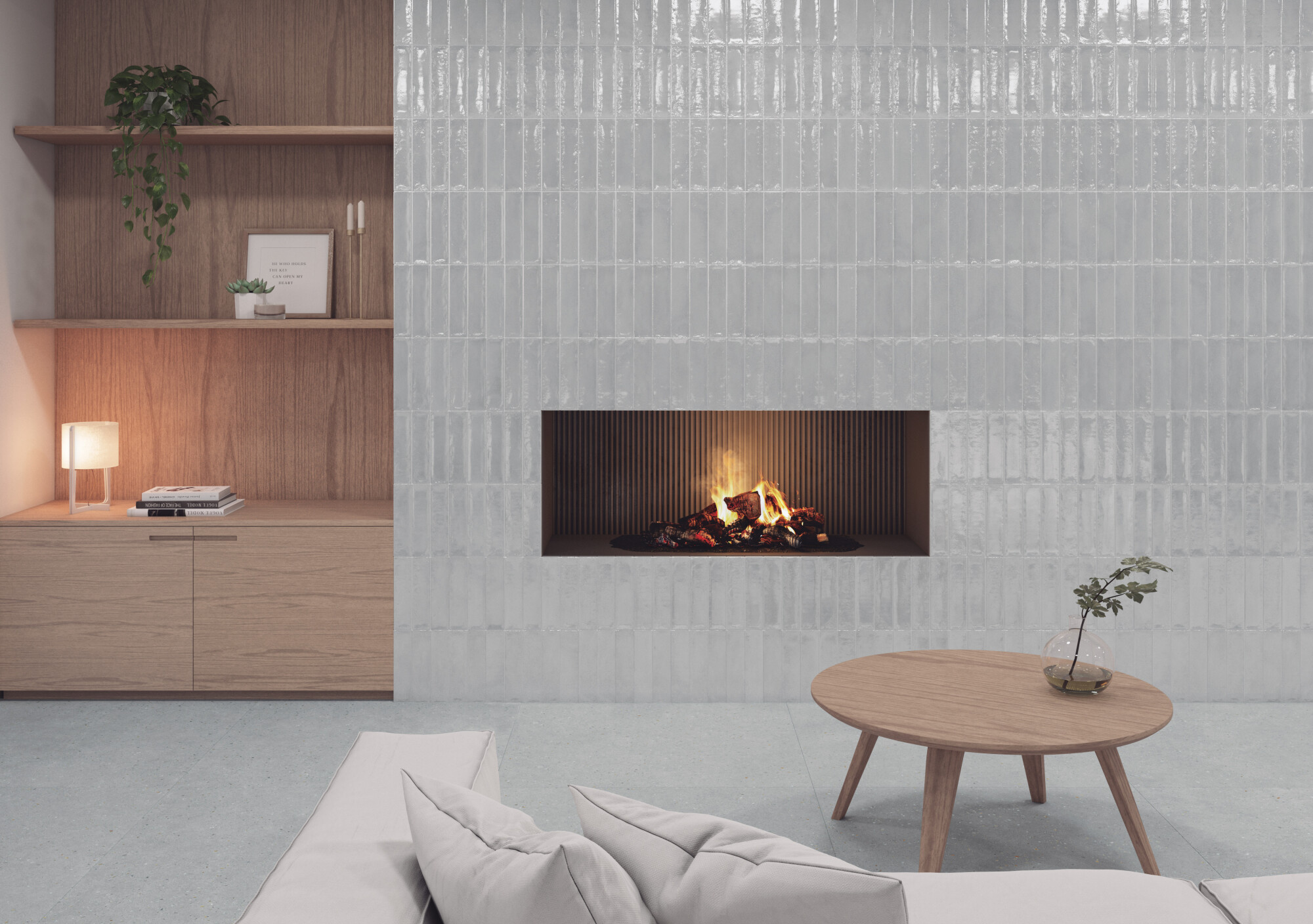 35258  На стену Bari Silver 6x24.6 - фото 35