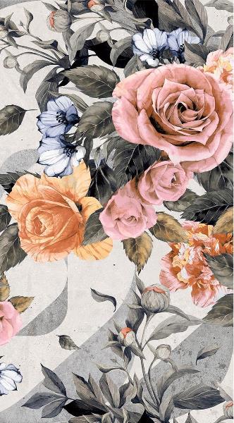 1609-0020 Панно Лофт стайл Цветы (компл. из 4х пл.) - фото 3