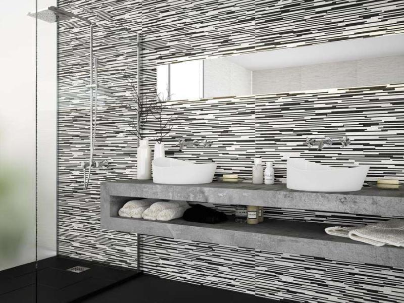 На стену Stick Blanco 25x75 - фото 2