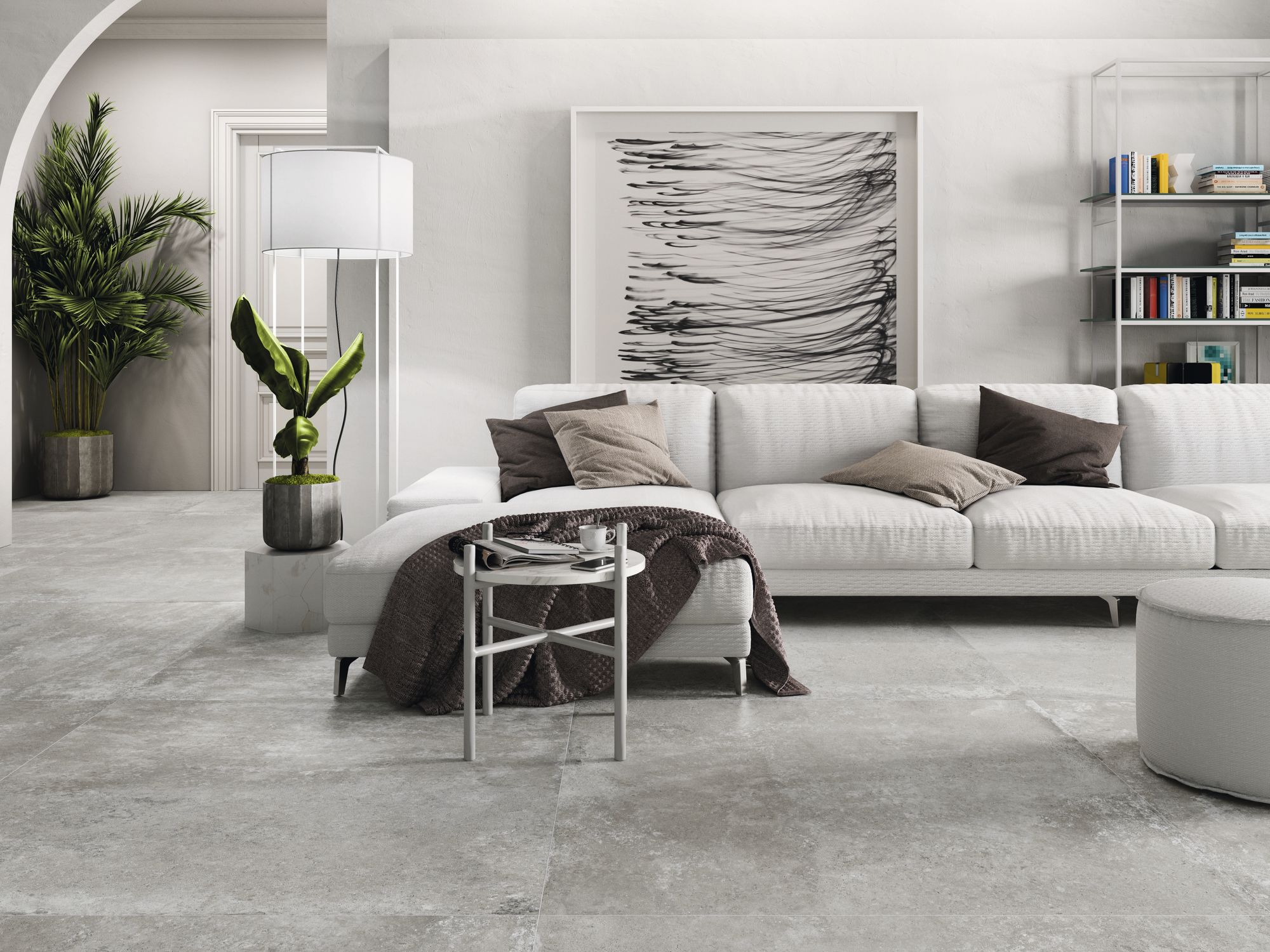 На пол Liverpool Duetto Walnut Rect R10 120x120 - фото 18