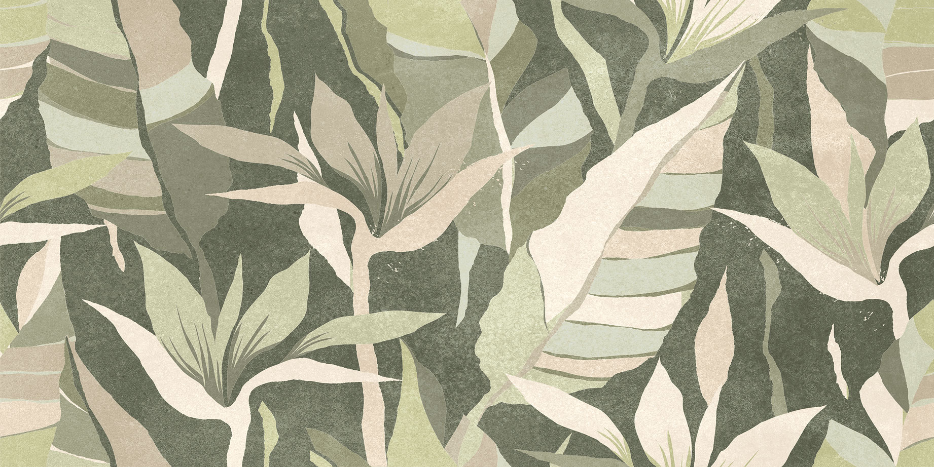 GT245VG На стену Dominica Зеленый тропики 30x60