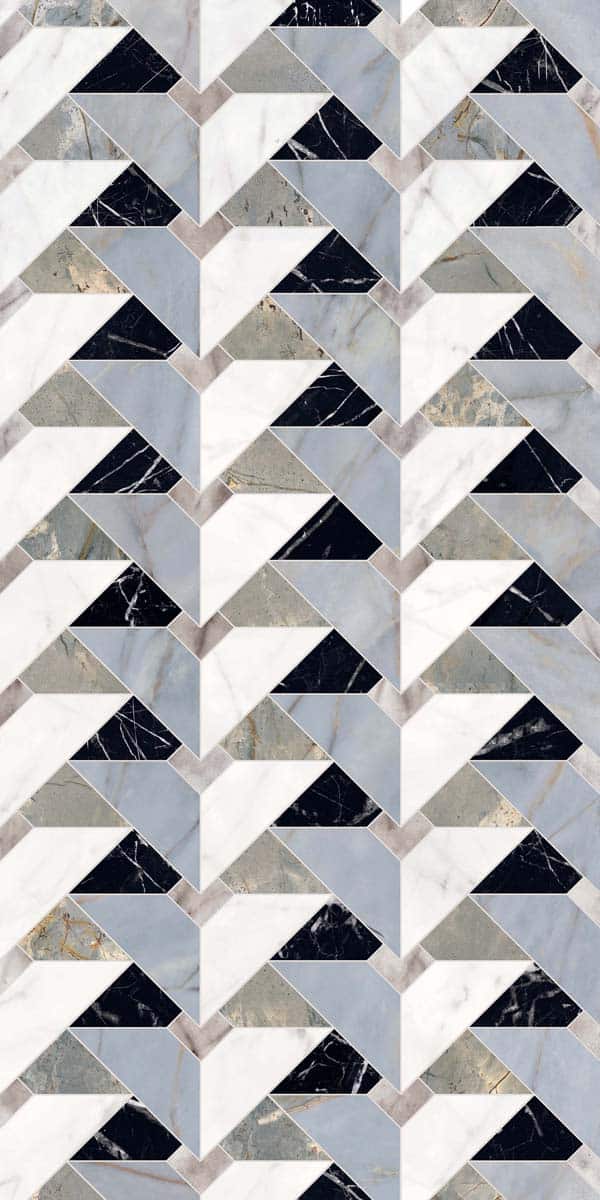 PF60014405 На пол Sensi Fantasy Tips Lux 3D Rett 60x120 - фото 2