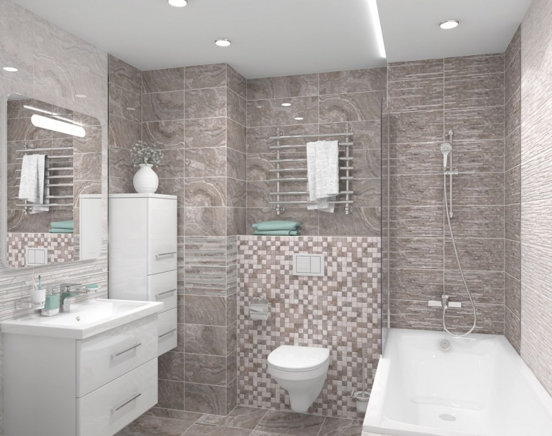 17-10-11-1190 На стену Marmo Бежевая Мозаика - фото 15