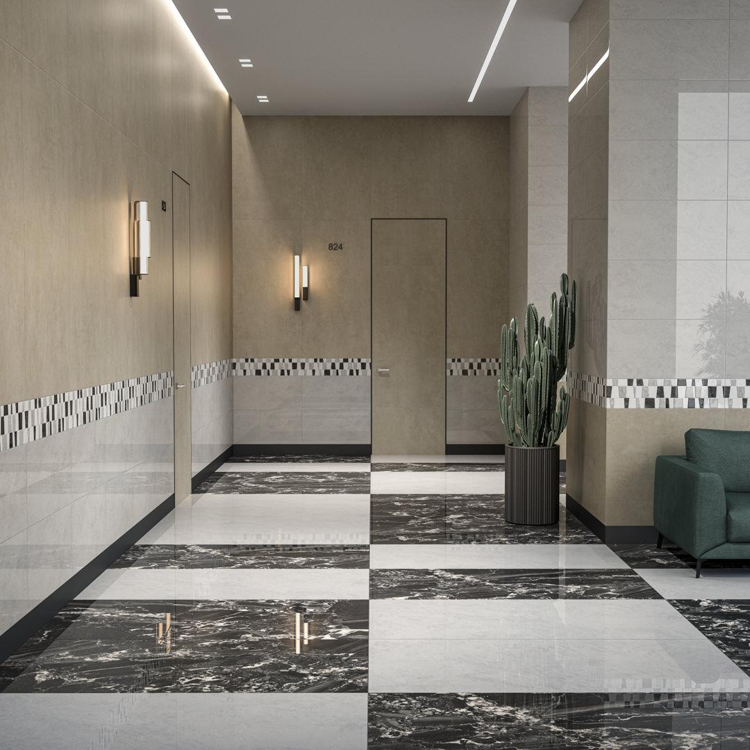 SG850890R На пол Риальто Серый тёмный матовый обрезной 80x80x0.9 - фото 20