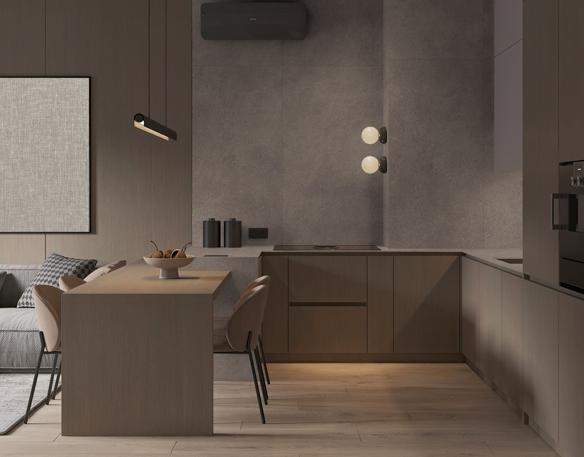 Skirting/CE02_NR/7x60x9 Плинтус Спенс CE02 Светло-серый Структурированный 7x60x9 - фото 3