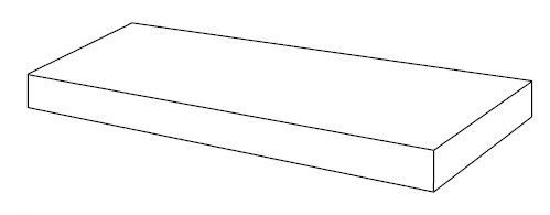 620070001529 Ступень Thesis Senape Scalino Angolare Dx 33X60