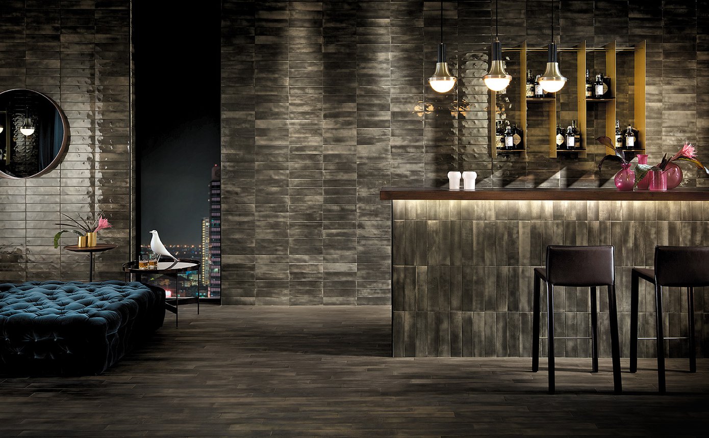 fNSQ На стену Brickell Grey Gloss 7.5x30 - фото 5