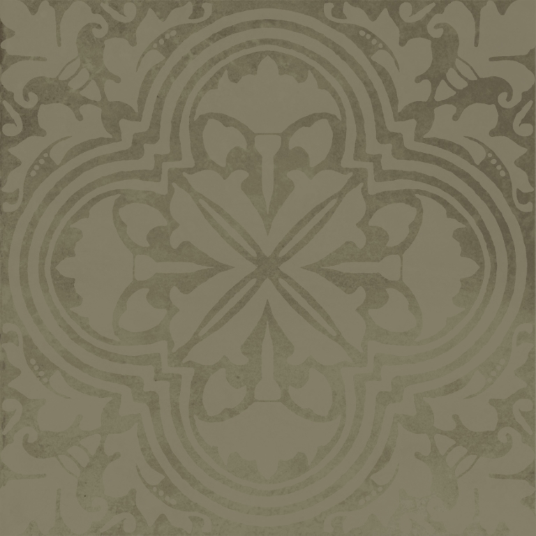 KMD3STA002BN Декор Фес Зелёный глянцевый 15x15x0.77 - фото 2