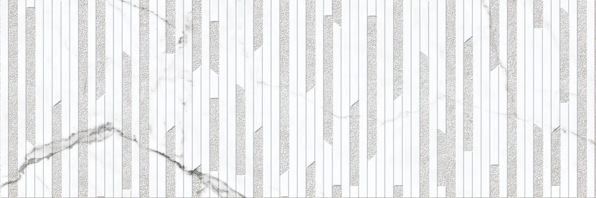 R0001843 На стену Idyllic Concept Statuario White Vecchio 120x40 - фото 3