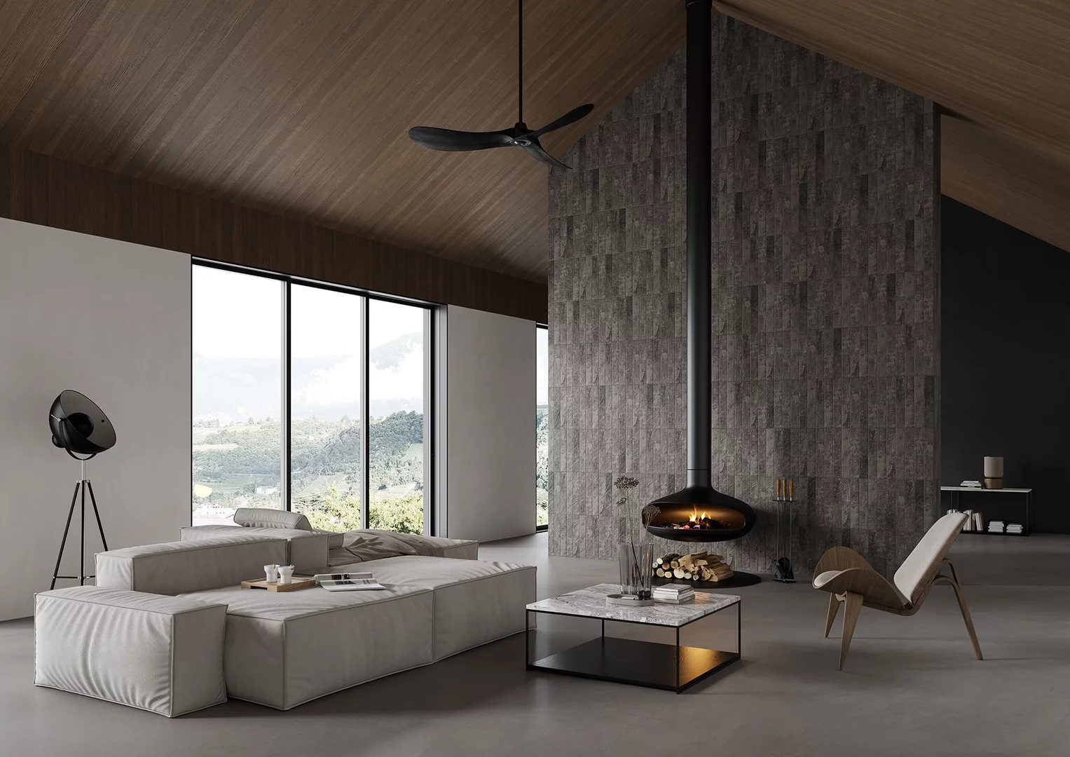 Ступень Carrizo Basalt Stopnica Prosta Struktura Mat B1a 30x60 - фото 6