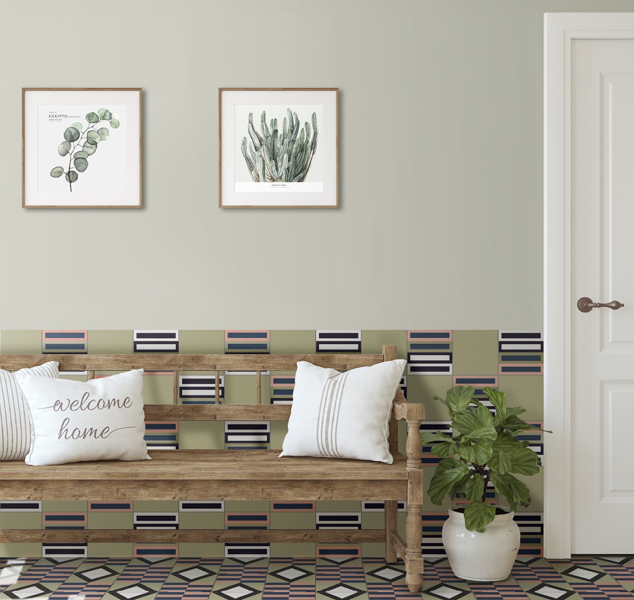 27701 На пол Bauhome Korola Warm 20х20 - фото 19