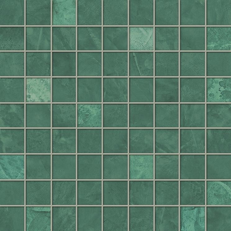600110000929 На стену Thesis Green Mosaic 31.5
