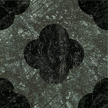 4101204 На пол Dandy Pin Green Black 18.6x18.6 - фото 44