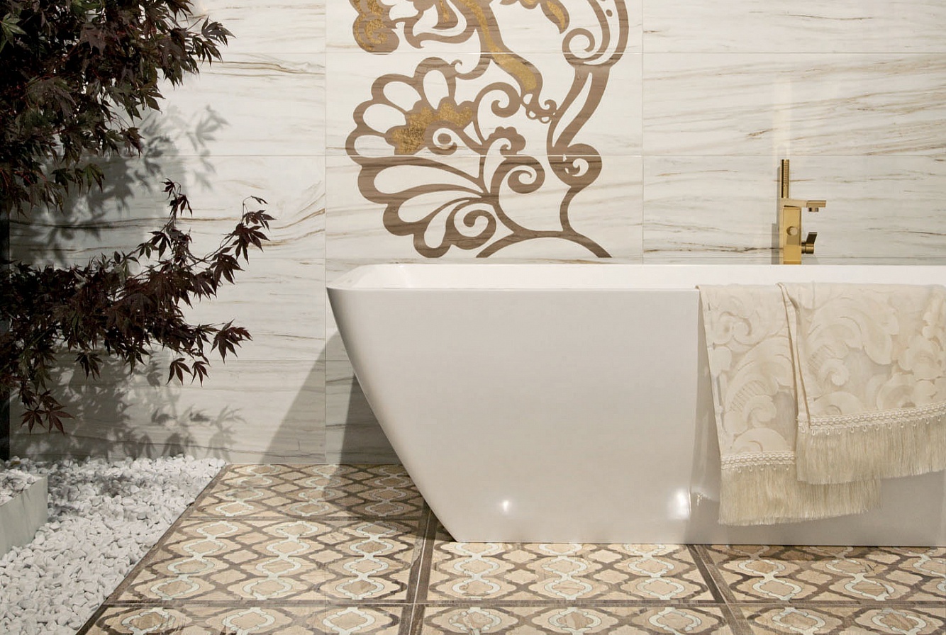 MM0268L На пол Marmi Imperiali Zeb gold 60x60 - фото 26