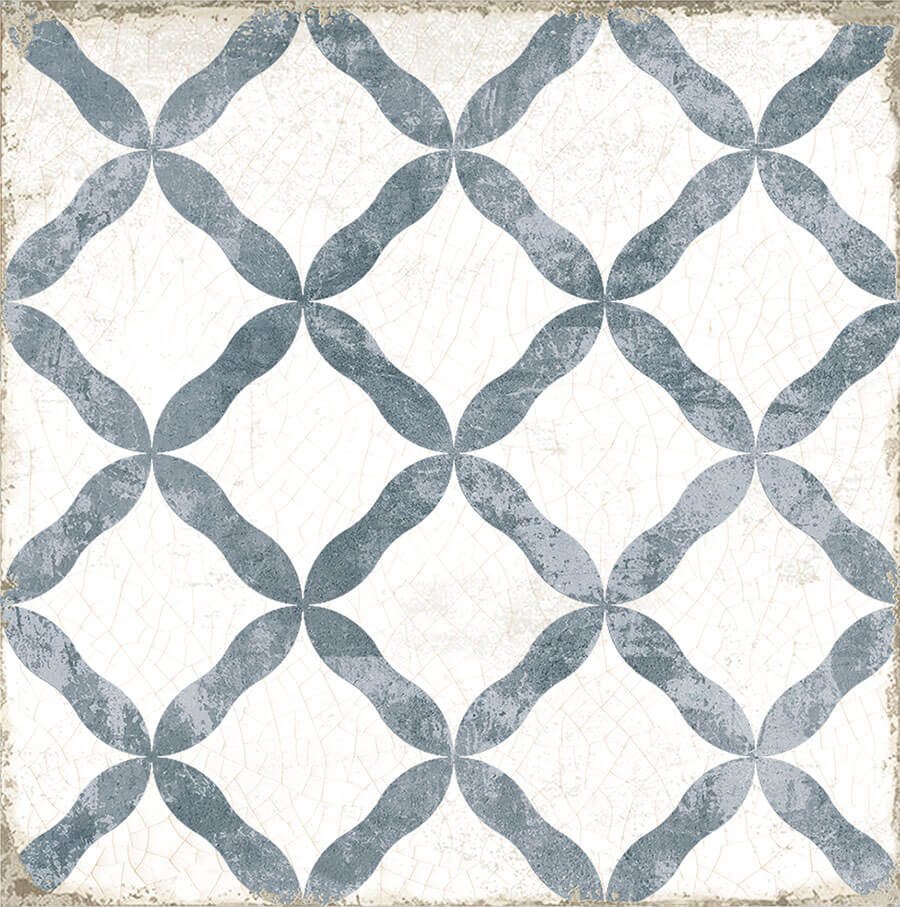 На пол Grafton Dorset Blue Satin 20х20