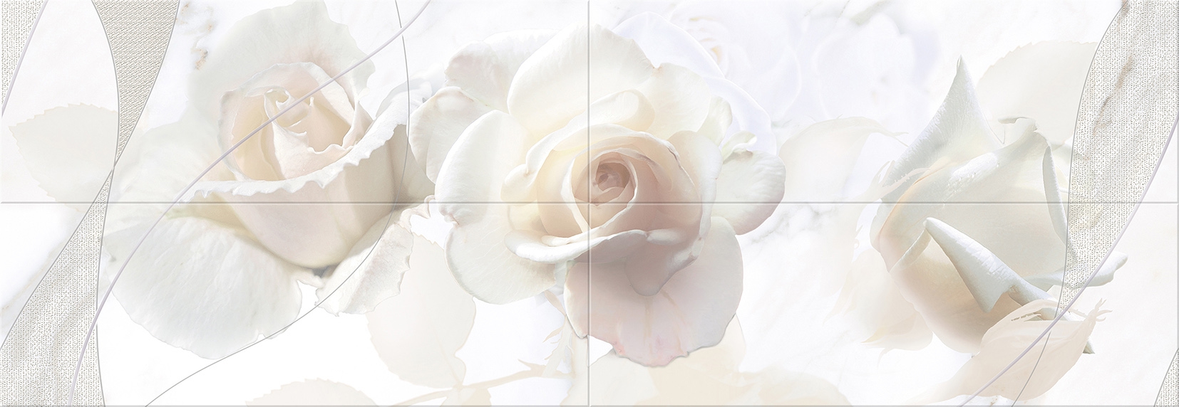 586482002 Панно Calacatta Rosa (компл. из 4шт)