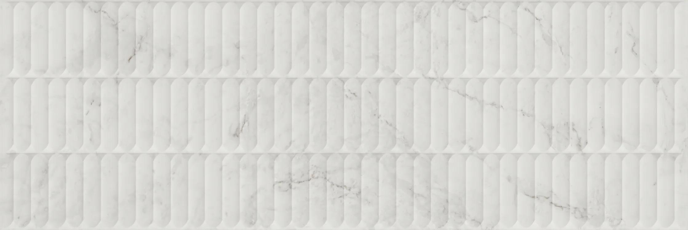 KM3090B0160R На стену Тубкаль Белый глянцевый структура обрезной 30x89.5x1.05