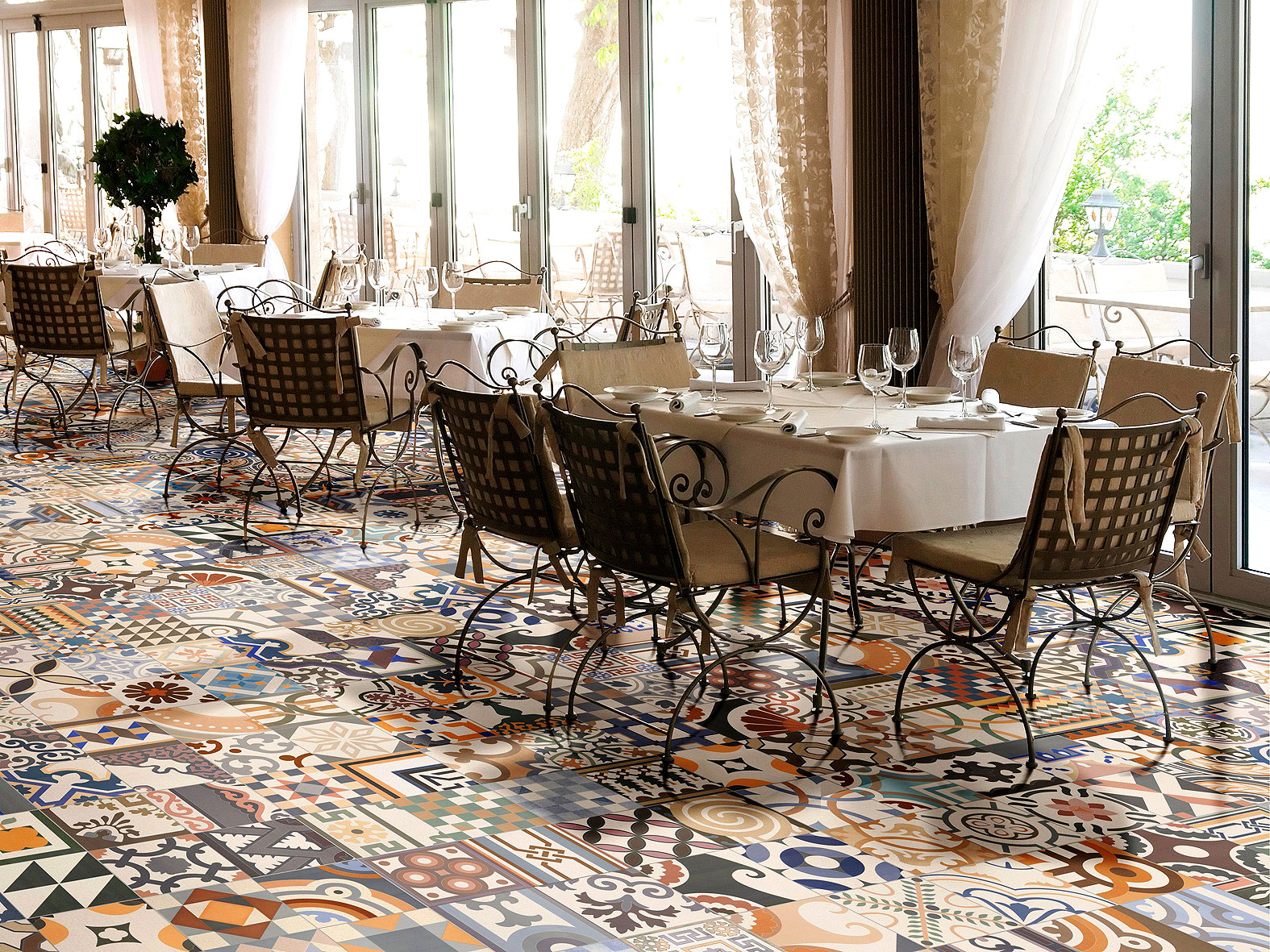 0003658 На пол Patchwork Mix - фото 28