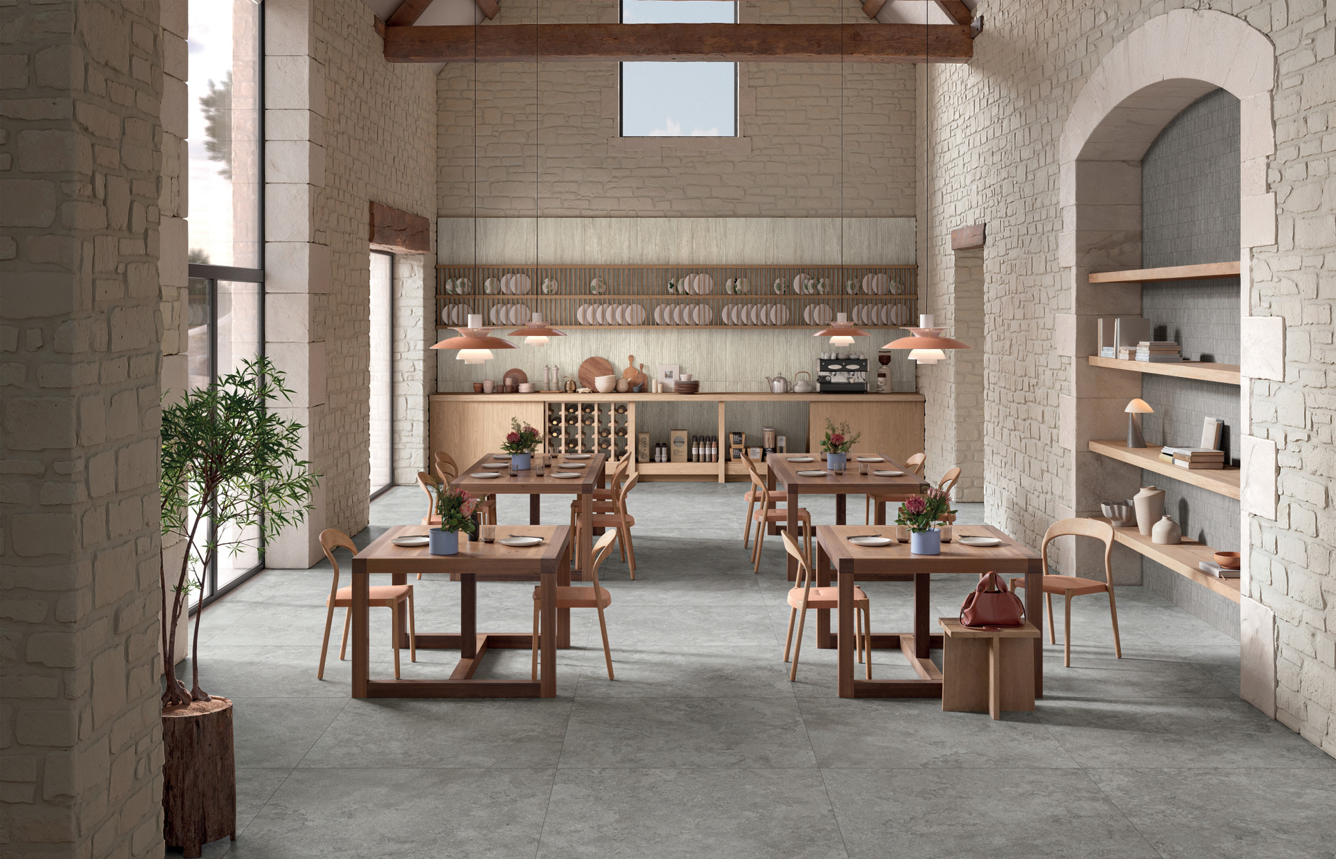 CIO9 На пол Noriven NV02 Oyster Cross SP SQ 120х120 - фото 17