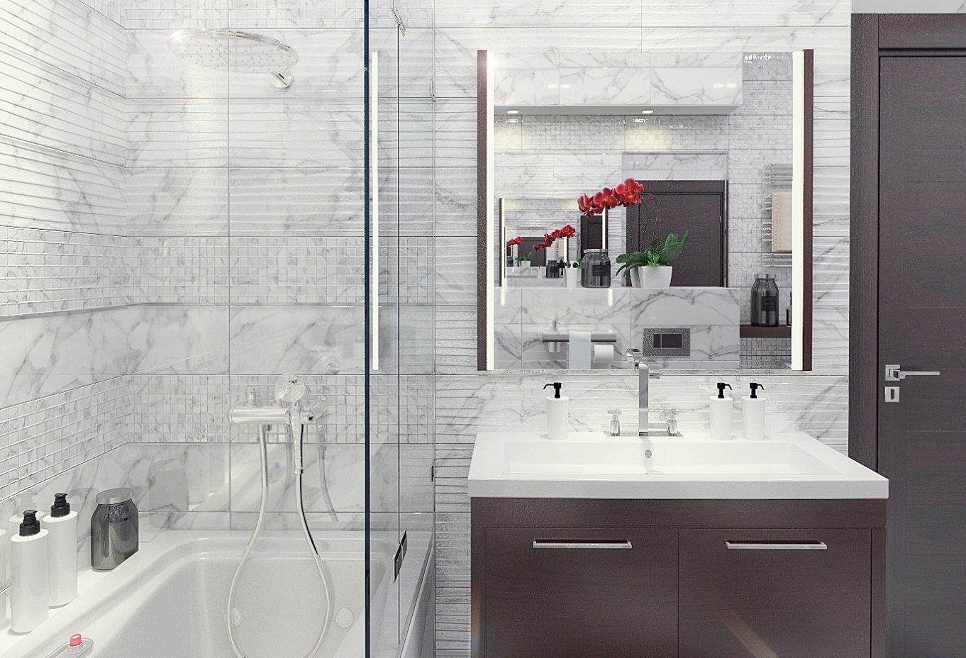 00-00-5-17-00-06-592 На стену Атриум Серая Полоска - фото 5