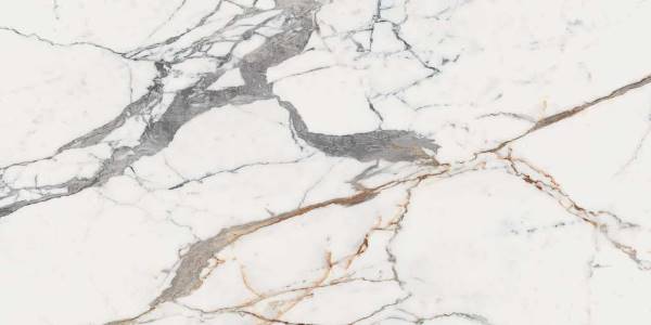 769858 На пол Les Origines De Rex Or Glossy 60x120 Rett