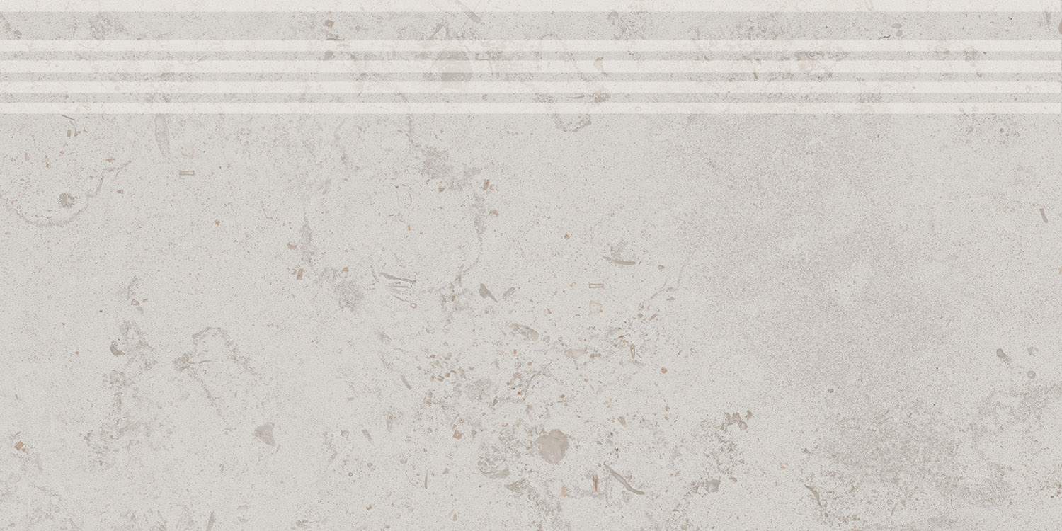 DD205320R/GR Ступень Про Лаймстоун Серый светлый с насечками 9мм 60х30