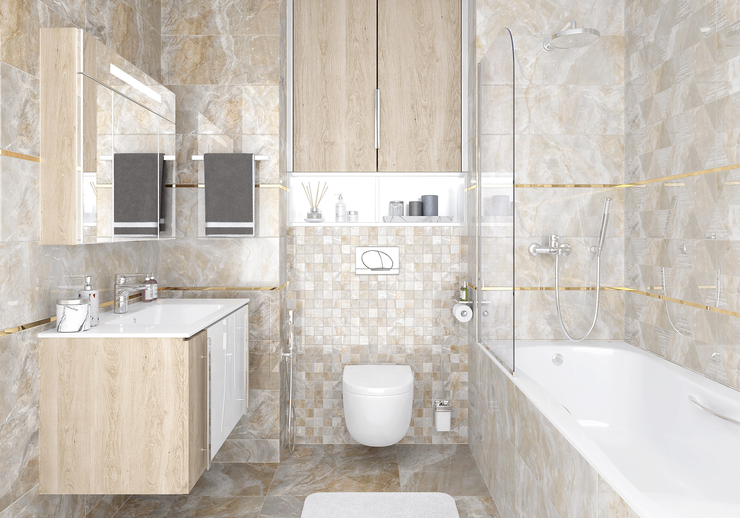 JS 0022 На пол Jasper Серый 60х60 - фото 13