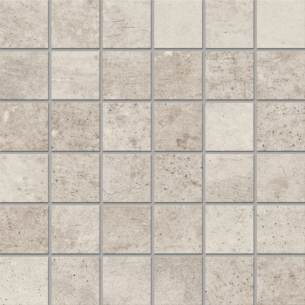 Mosaic/EE01_NS/30x30x8/5x5 Декор Seed EE01 Light Grey Неполированный (5х5) 30x30 - фото 2