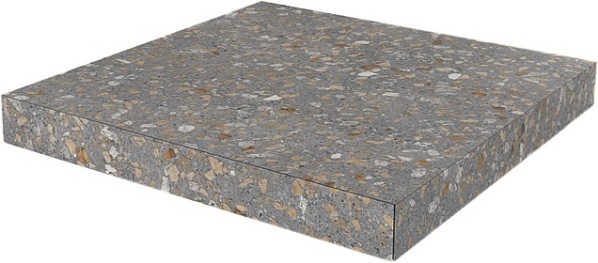 SG632200R/GCA Ступень Терраццо Корич угловая