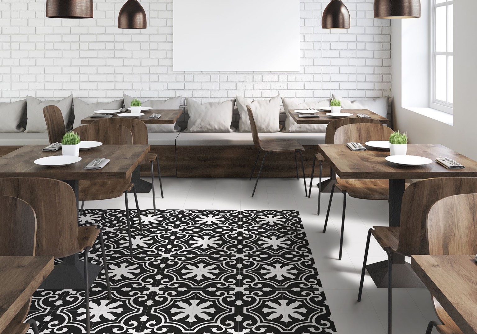 На пол Valencia Barcelona Blanco - фото 5