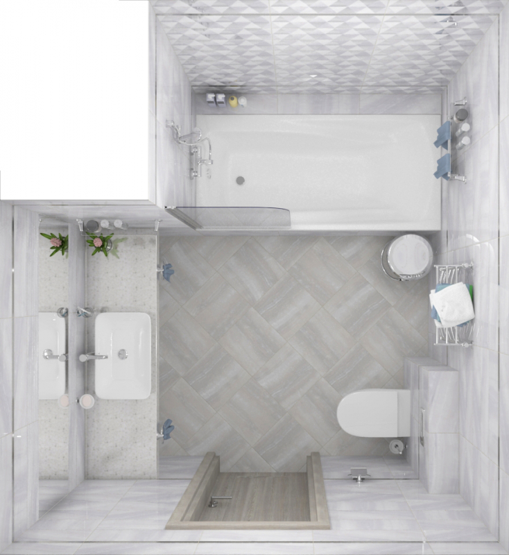 17-10-11-1186 На стену Diadema Бежевая Рельеф - фото 8