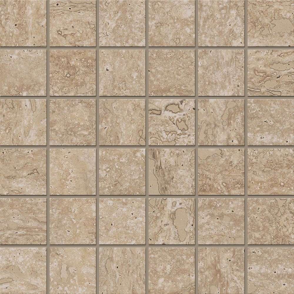 Mosaic/RE03_NS/30x30x8/5x5 Декор Stride RE03 Dark Beige Неполированный (5х5) 30x30