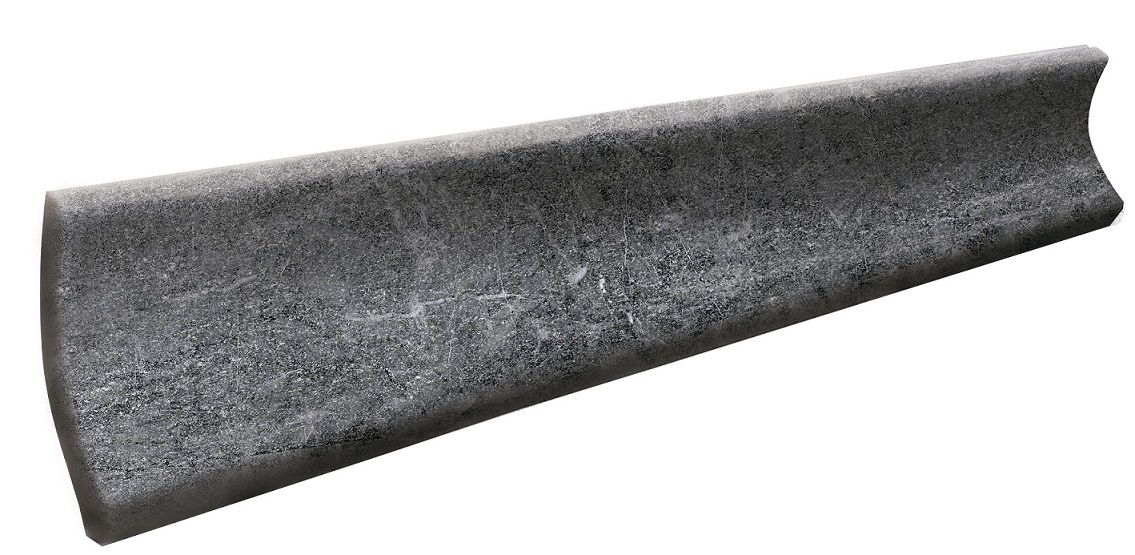 Плинтус Marble Радиальный 441 Ceniza R9 r30 42х330