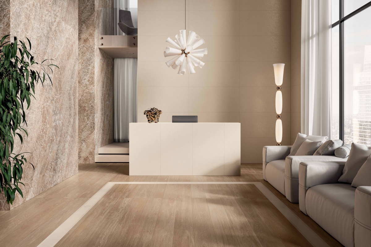 PF60020098 На пол Leatherwood Ebony Nat 3D Rett 8.5mm 20x120 - фото 13